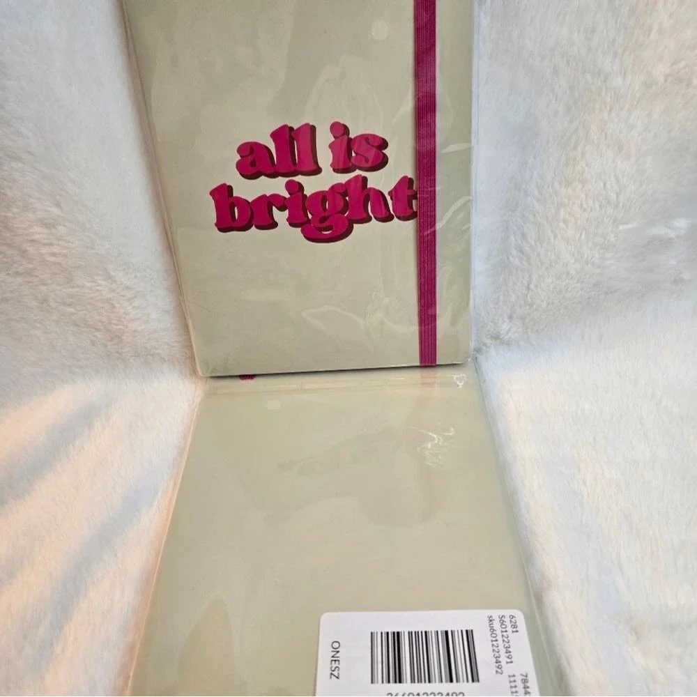 Lane Bryant Journal with Graphic all is bright a set of 2 New